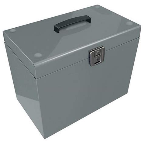 pierre henry a4 metal box file silver|pierre henry filing boxes.